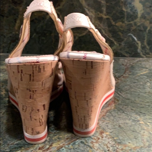 Coach summer wedge with plaid detail - Picture 6 of 6